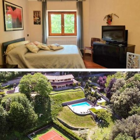 Villa Carolina - Piscina E Parco Panoramico กัมปาญญาโน ดิ โรมา ภายนอก รูปภาพ